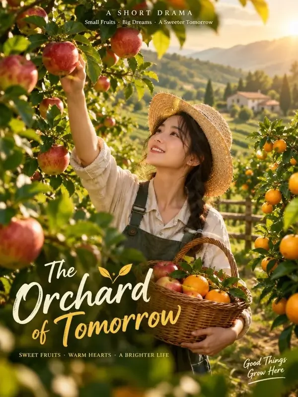《果园里的约定》- 黄果田园爱情短剧封面 《果园里的约定》- 黄果田园爱情短剧封面