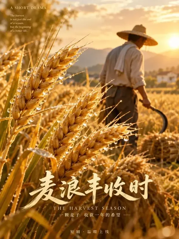 《麦穗金黄时》- 黄果年代记忆短剧封面 《麦穗金黄时》- 黄果年代记忆短剧封面